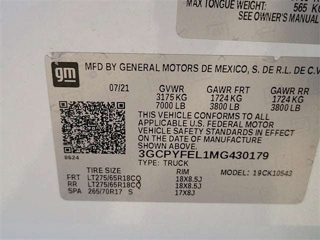 2021 Chevrolet Silverado 1500 LT Trail Boss