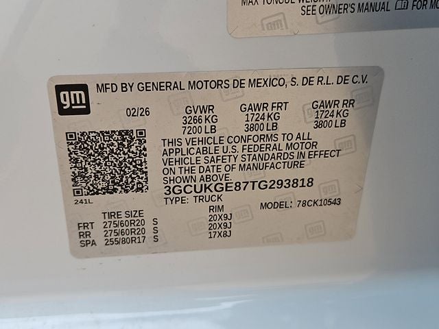 2026 Chevrolet Silverado 1500 LTZ