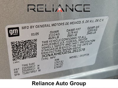 2025 Chevrolet Equinox LT