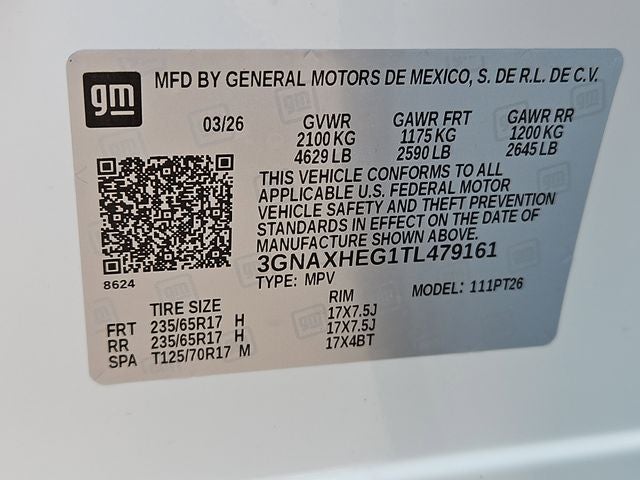2026 Chevrolet Equinox LT