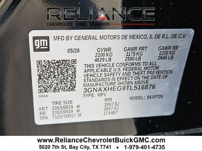 2026 Chevrolet Equinox LT