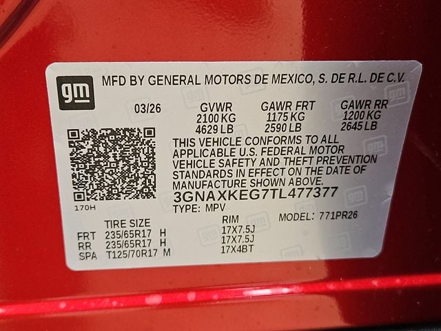 2026 Chevrolet Equinox ACTIV