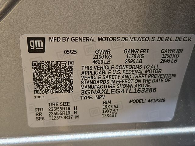 2026 Chevrolet Equinox RS