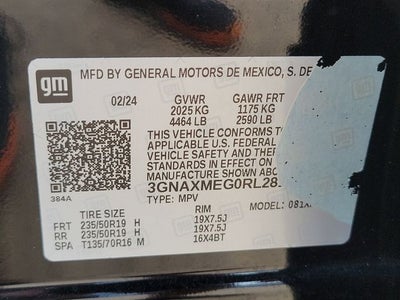 2024 Chevrolet Equinox RS
