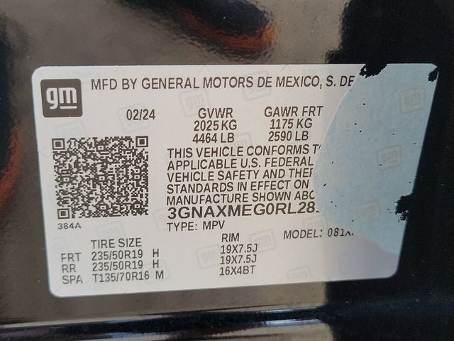 2024 Chevrolet Equinox RS