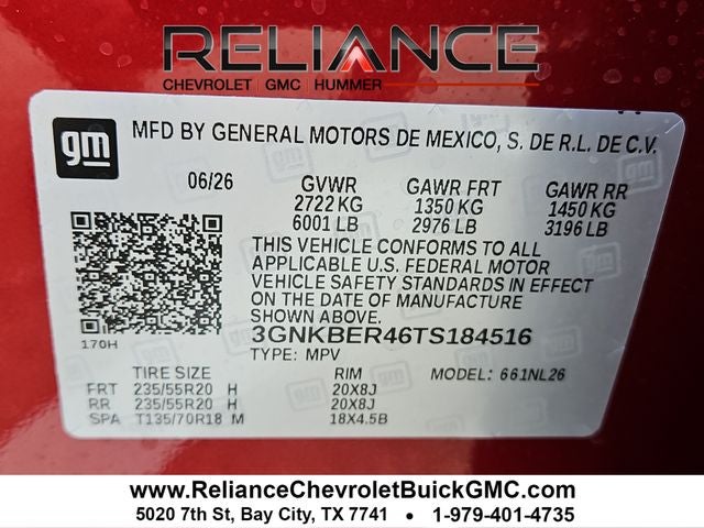 2026 Chevrolet Blazer RS