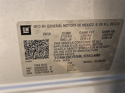 2020 Chevrolet Blazer RS