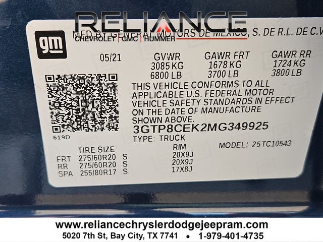 2021 GMC Sierra 1500 Elevation