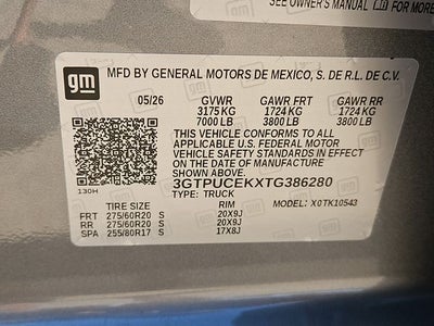 2026 GMC Sierra 1500 Elevation