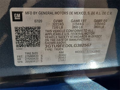 2020 GMC Sierra 1500 Denali