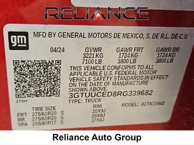 2024 GMC Sierra 1500 Elevation
