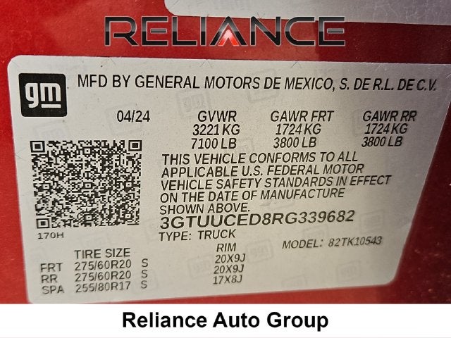 2024 GMC Sierra 1500 Elevation