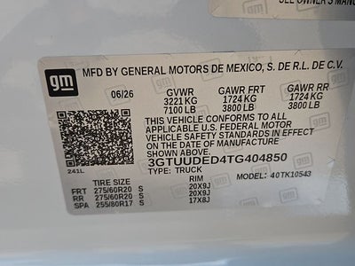 2026 GMC Sierra 1500 SLT