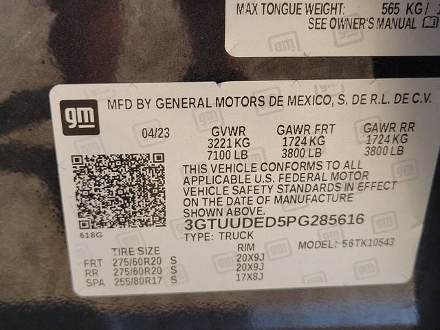 2023 GMC Sierra 1500 SLT
