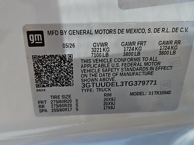 2026 GMC Sierra 1500 SLT