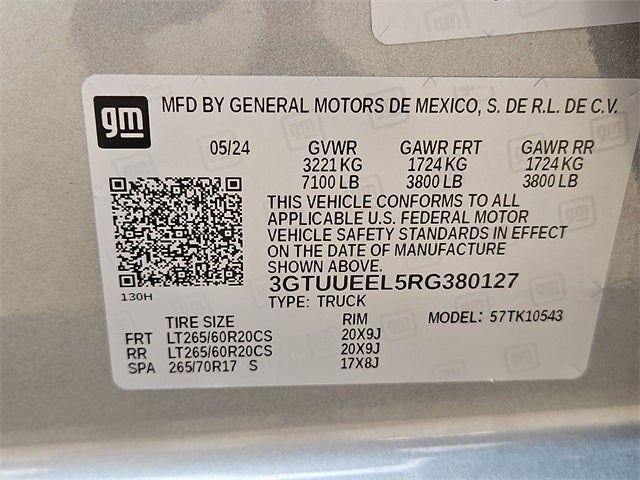 2024 GMC Sierra 1500 AT4