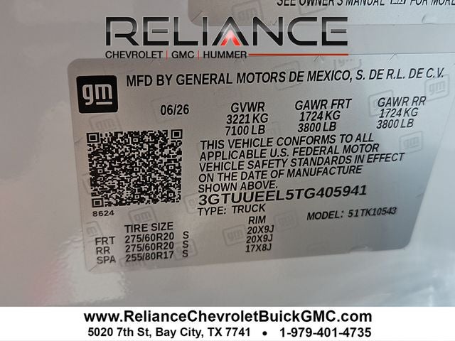2026 GMC Sierra 1500 AT4
