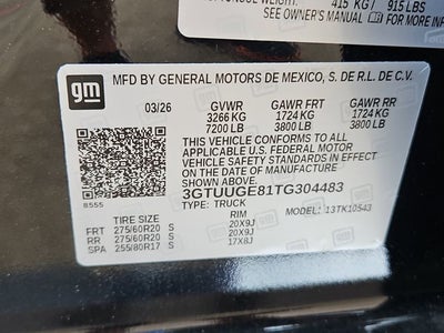 2026 GMC Sierra 1500 Denali