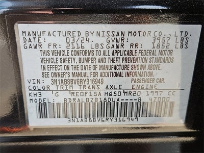 2024 Nissan Sentra S