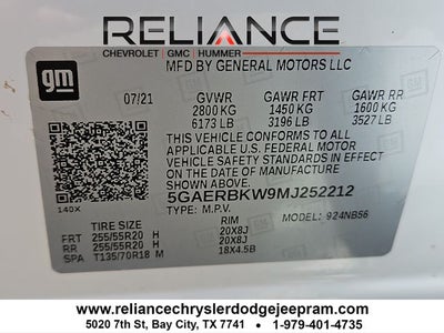 2021 Buick Enclave Essence