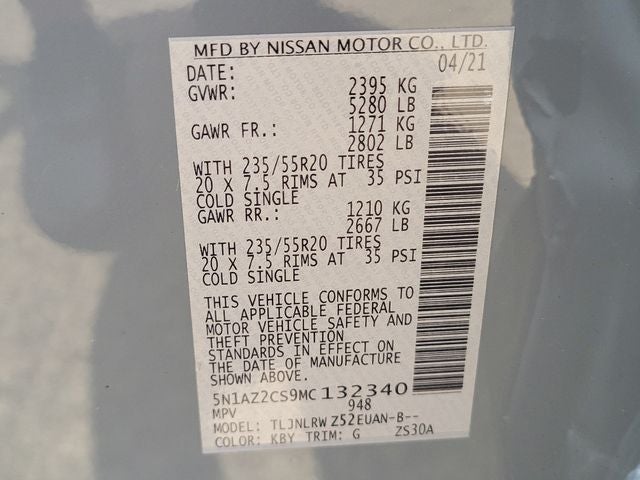 2021 Nissan Murano SL