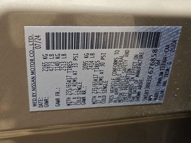 2025 Nissan Rogue Rock Creek