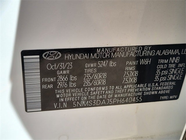 2023 Hyundai Santa Fe SEL