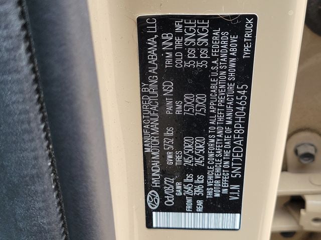 2023 Hyundai Santa Cruz Limited