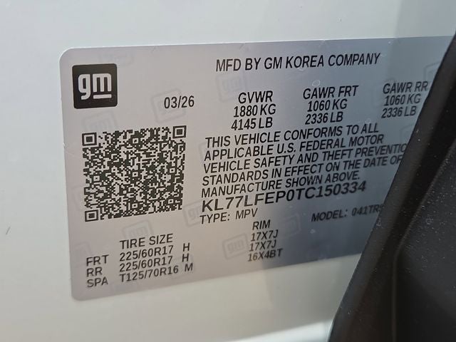 2026 Chevrolet Trax LS