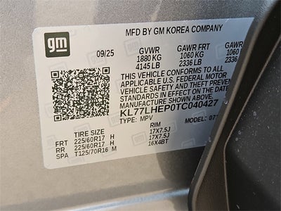 2026 Chevrolet Trax LT