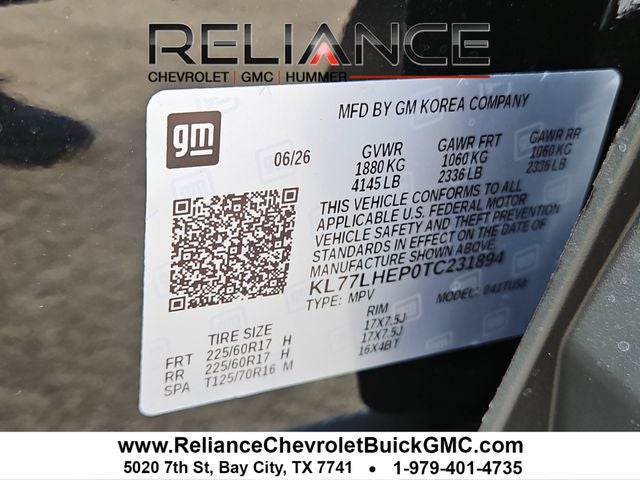 2026 Chevrolet Trax LT
