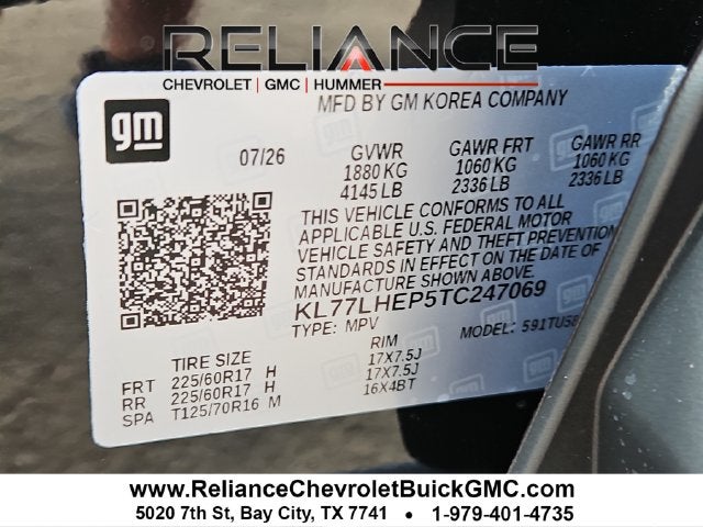 2026 Chevrolet Trax LT