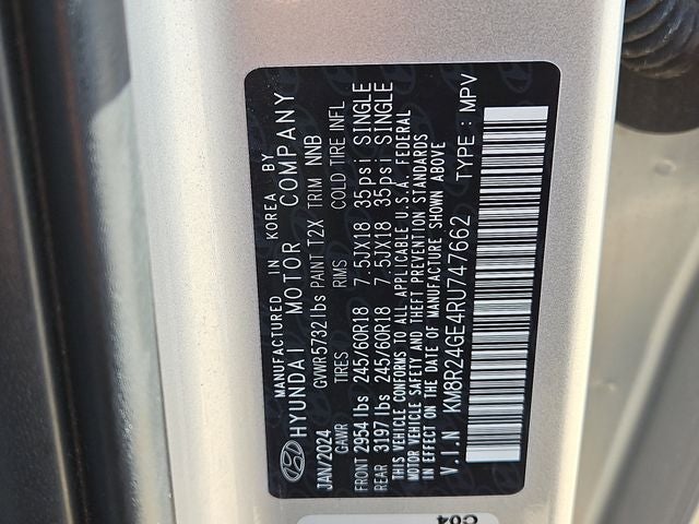 2024 Hyundai Palisade SEL 7 Passenger