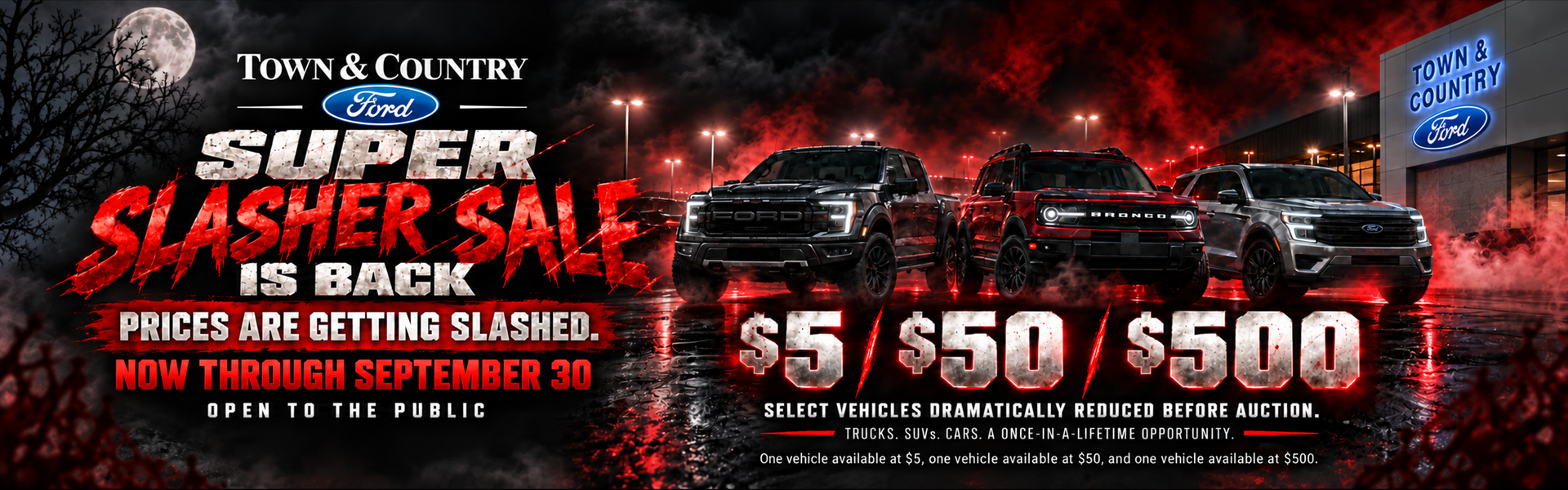 Town & Country Ford September Incentive