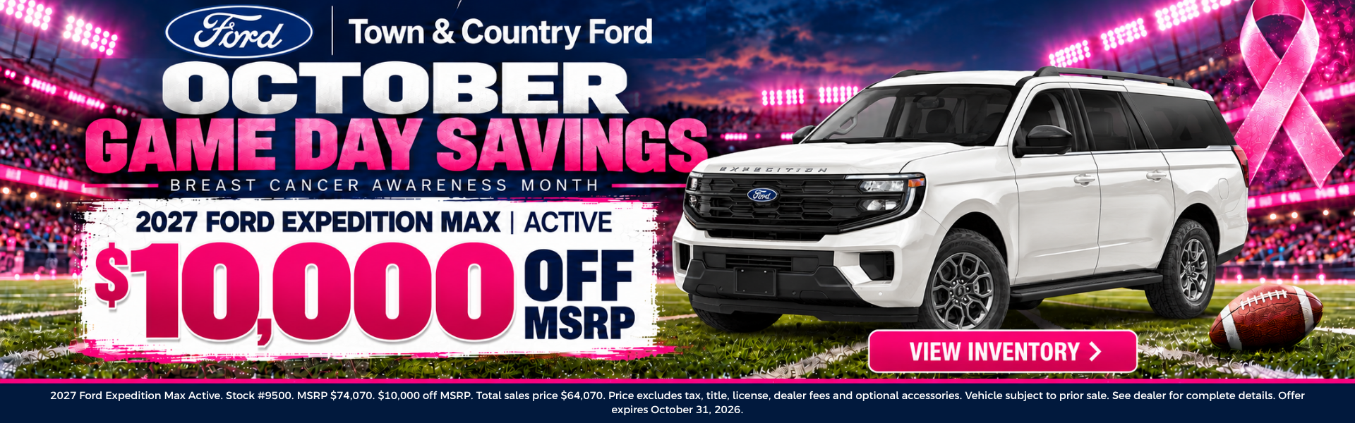 2027 Ford Expedition Max Active offer