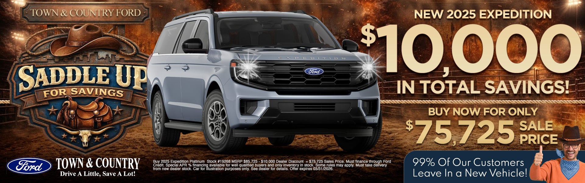 NEW 2025 EXPEDITION $10,000 IN TOTAL SAVINGS