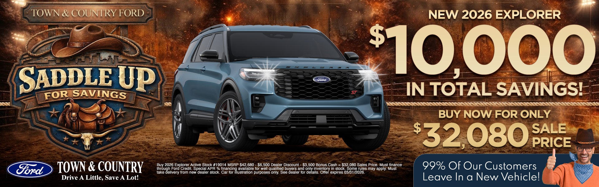 NEW 2026 EXPLORER $10,000 IN TOTAL SAVINGS