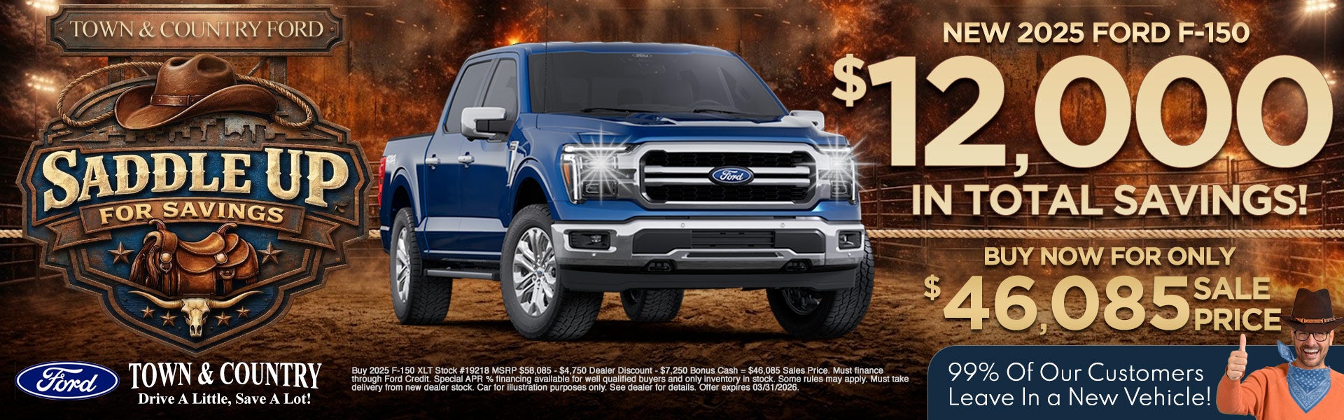 NEW 2025 FORD F-150 $12,000 IN TOTAL SAVINGS