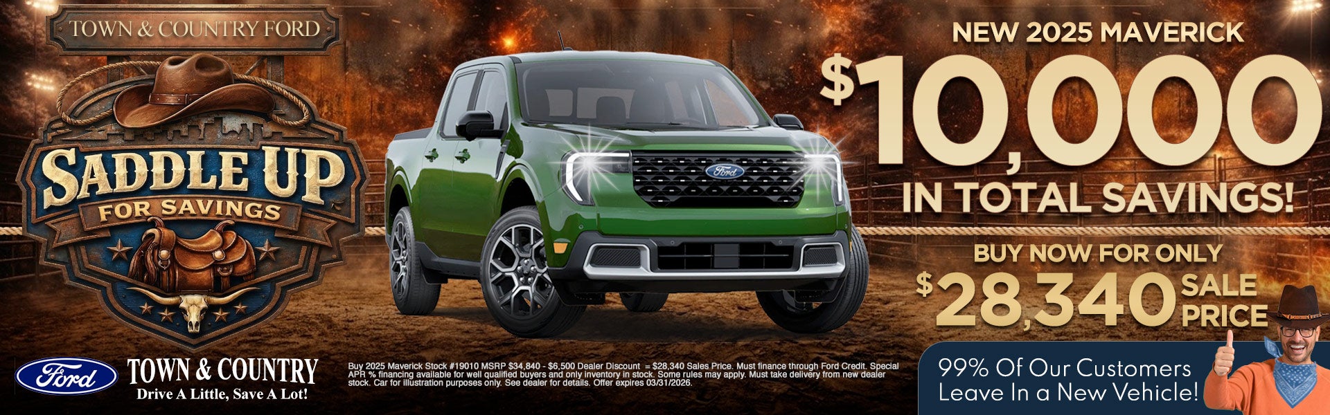 NEW 2025 MAVERICK $10,000 IN TOTAL SAVINGS