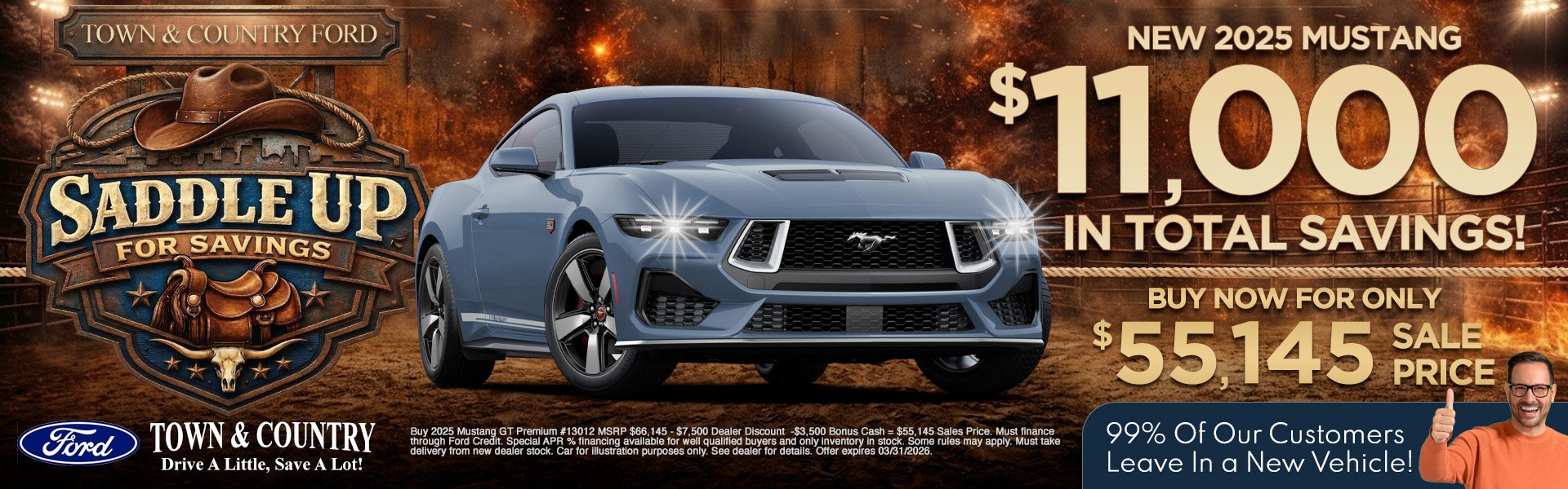 NEW 2025 MUSTANG $11,000 IN TOATAL SAVINGS