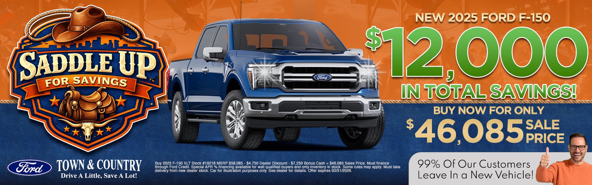 NEW 2025 FORD F-150 $12,000 IN TOTAL SAVINGS