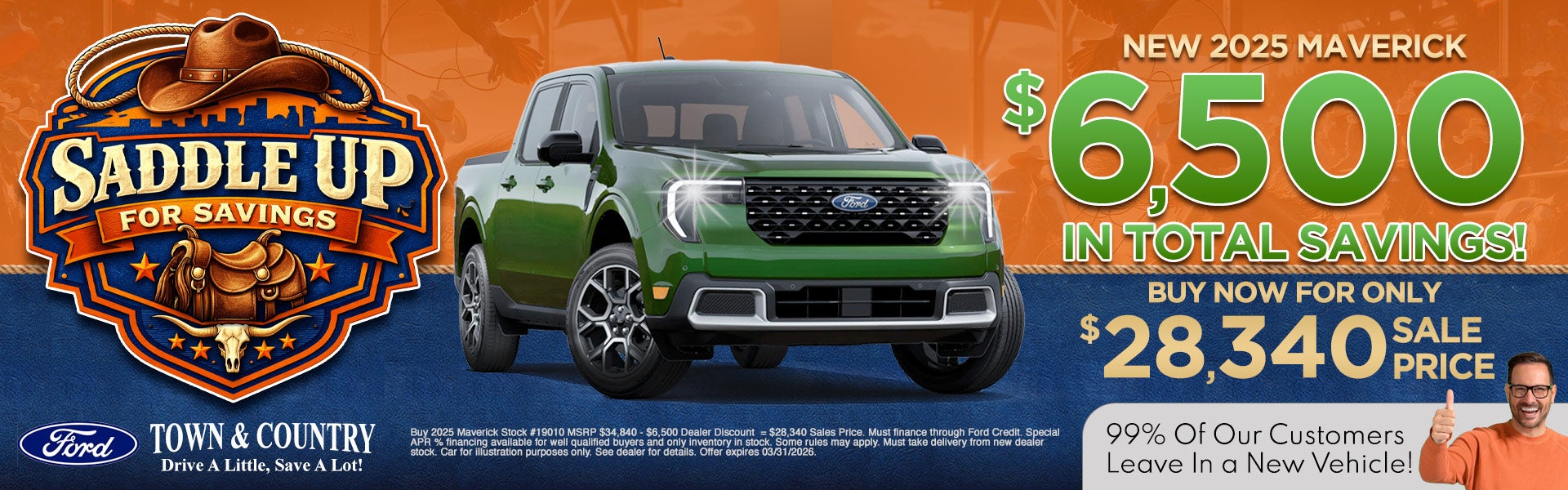 NEW 2025 MAVERICK $6,500 IN TOTAL SAVINGS