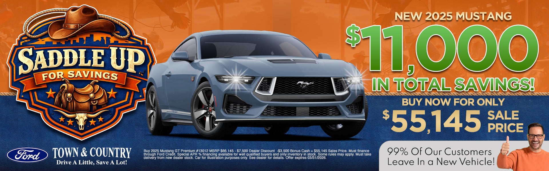 NEW 2025 MUSTANG $11,000 IN TOATAL SAVINGS