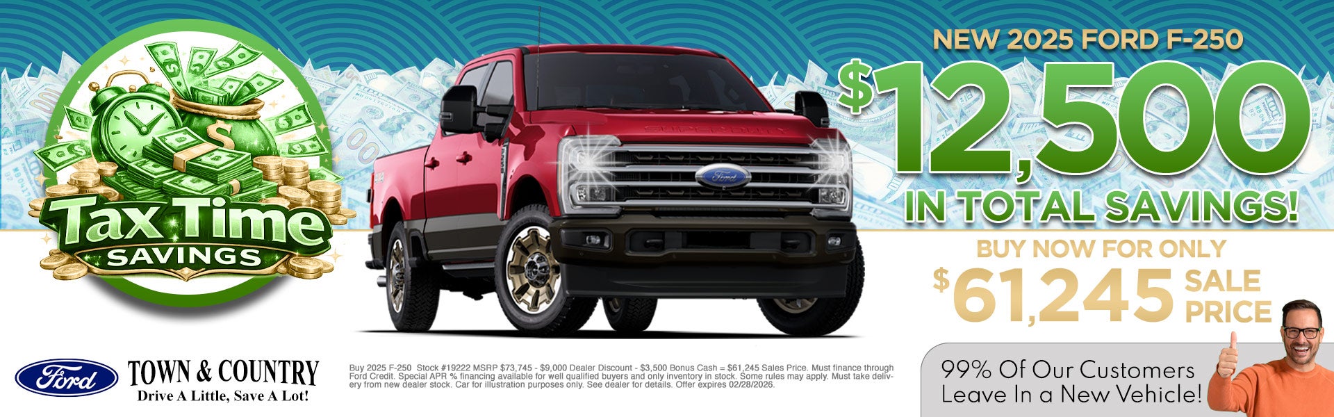 NEW 2025 FORD F-250 $12500 IN TOTAL SAVING